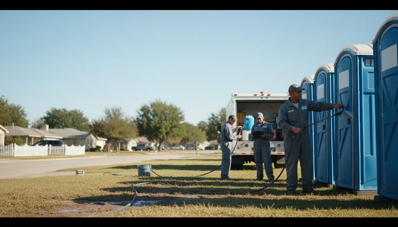 Long-Term Portable Toilet Rental in White Heath, IL near me